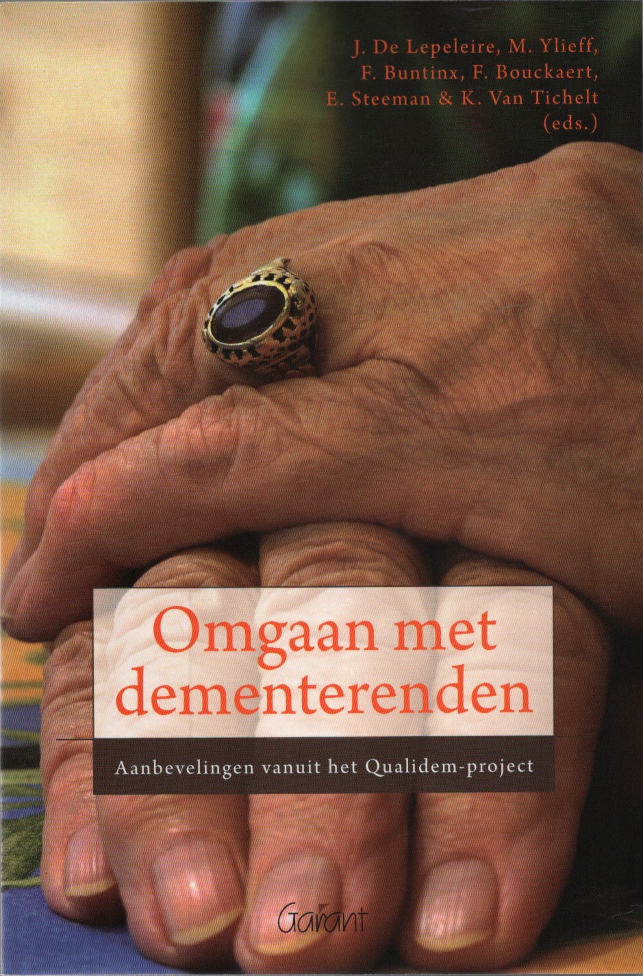 Cover of Omgaan met dementerenden